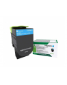 Toner Lexmark cyan zwrotny | 3500 str | CS/CX4/517 - nr 23