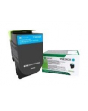 Toner Lexmark cyan zwrotny | 3500 str | CS/CX4/517 - nr 9