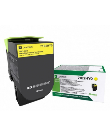 Toner Lexmark yellow zwrotny | 3500 str | CS/CX4/517