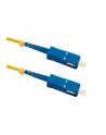 Qoltec Optic Patchcord SC/UPC - SC/UPC simplex SM 9/125 G652D 2m - nr 3