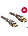 Delock Kabel Displayport 1.2 męski > Displayport męski 4K 1m PREMIUM - nr 12