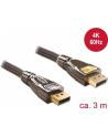 Delock Kabel Displayport 1.2 męski > Displayport męski 4K 1m PREMIUM - nr 21