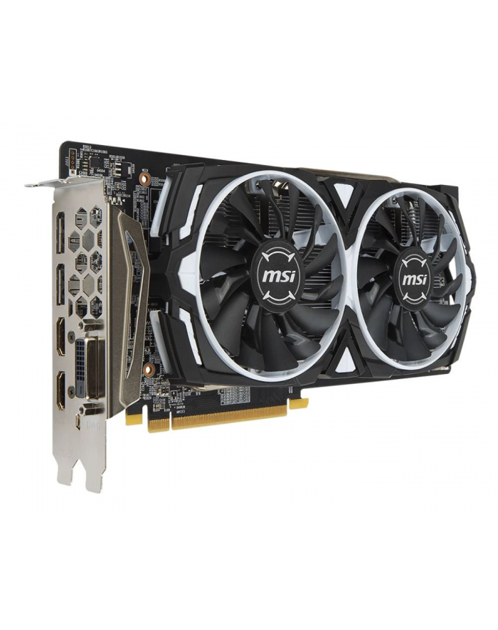 MSI Radeon RX 580 ARMOR 8G OC, 8GB, DL-DVI-D/HDMI*2/DP*2/ATX główny