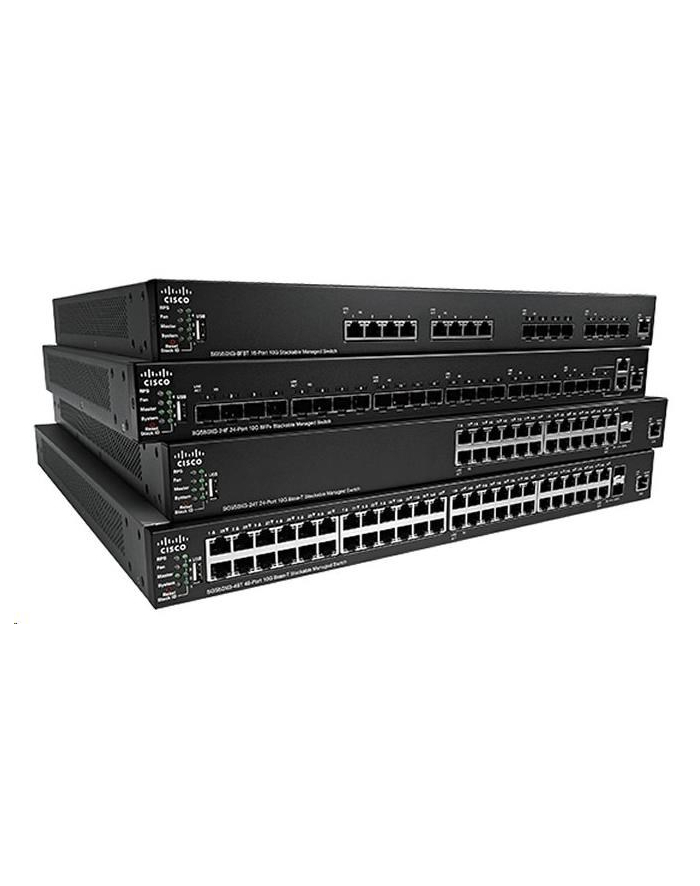 Cisco SF550X-24 24-port 10/100 Stackable Switch główny