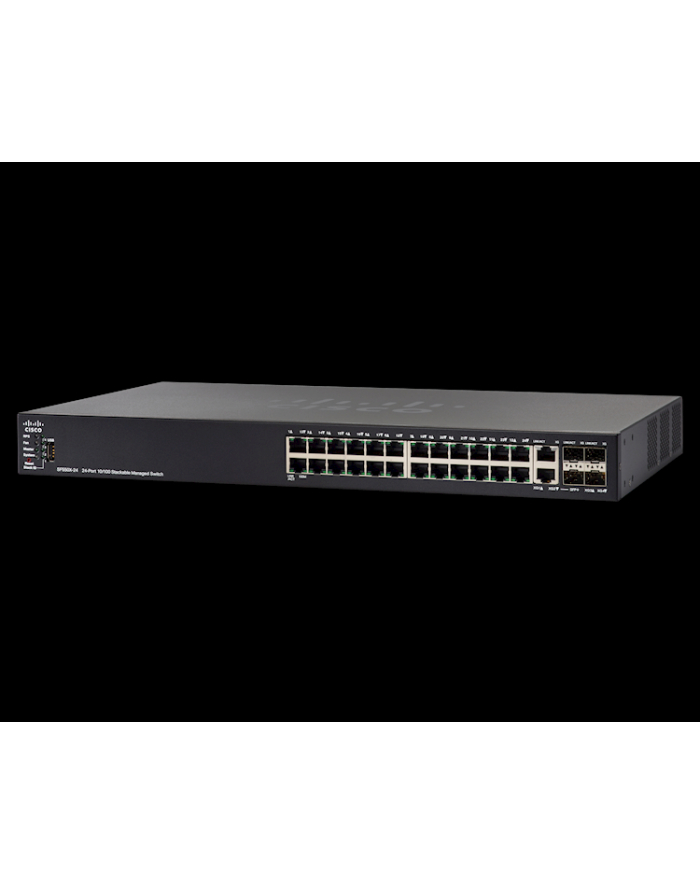 Cisco SF550X-24MP 24-port 10/100 PoE Stackable Switch główny