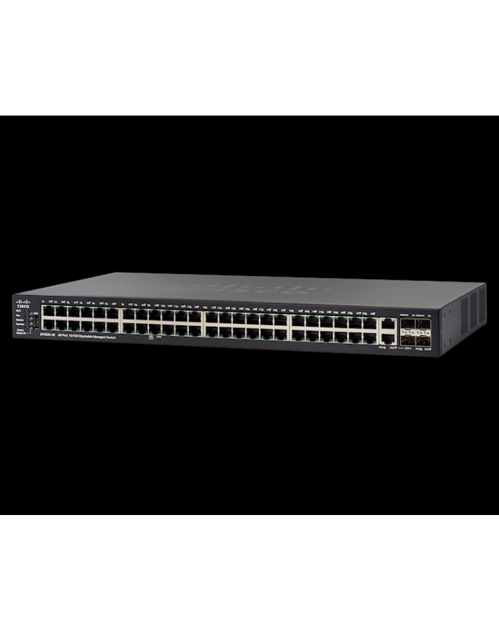 Cisco SF550X-48P 48-port 10/100 PoE Stackable Switch główny