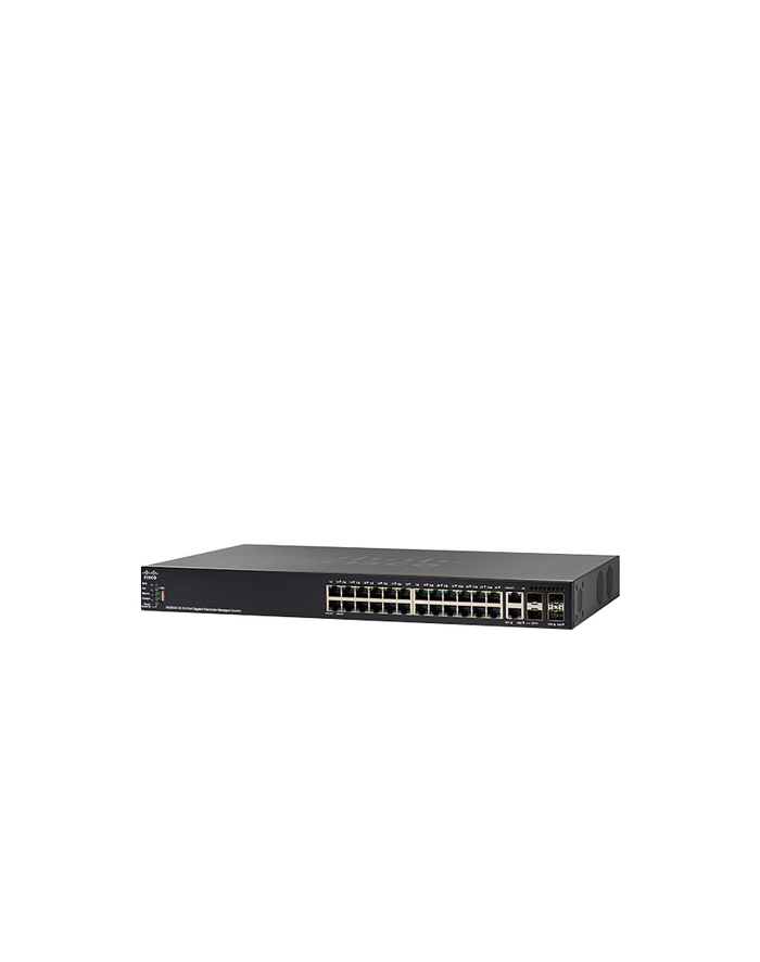 Cisco SG550X-24 24-port Gigabit Stackable Switch główny