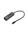 i-tec USB-C Metal 3-portowy HUB z adapterem Gigabit Ethernet - nr 26
