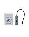 i-tec USB-C Metal 3-portowy HUB z adapterem Gigabit Ethernet - nr 27