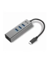 i-tec USB-C Metal 3-portowy HUB z adapterem Gigabit Ethernet - nr 63