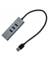 i-tec USB 3.0 Metal 3-portowy HUB z adapterem Gigabit Ethernet - nr 10
