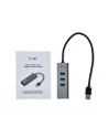 i-tec USB 3.0 Metal 3 port HUB Gigabit Ethernet 1x USB 3.0 do RJ-45 3x USB 3.0 - nr 16