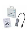i-tec USB 3.0 Metal 3 port HUB Gigabit Ethernet 1x USB 3.0 do RJ-45 3x USB 3.0 - nr 26