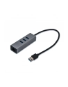 i-tec USB 3.0 Metal 3 port HUB Gigabit Ethernet 1x USB 3.0 do RJ-45 3x USB 3.0 - nr 3