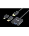 Unitek Adapter mini/micro HDMI to VGA + audio, Y-6355 - nr 5