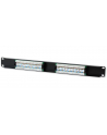 TechlyPro Patch panel 19'' 1U UTP 16 portów RJ45 Cat6 T568A/B czarny - nr 6