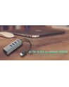 i-tec USB 3.0 Metal 3 port HUB Gigabit Ethernet 1x USB 3.0 do RJ-45 3x USB 3.0 - nr 27