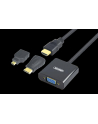 Unitek Adapter mini/micro HDMI to VGA + audio, Y-6355 - nr 4
