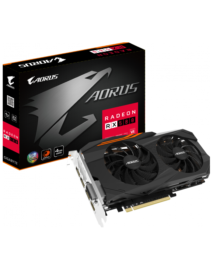 GigaByte RX 580 AORUS 4G - 4GB - HDMI DP DVI główny