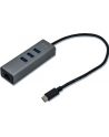 i-tec USB-C Metal 3-portowy HUB z adapterem Gigabit Ethernet - nr 10