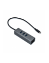 i-tec USB-C Metal 3-portowy HUB z adapterem Gigabit Ethernet - nr 30