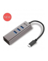 i-tec USB-C Metal 3-portowy HUB z adapterem Gigabit Ethernet - nr 15