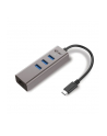 i-tec USB-C Metal 3-portowy HUB z adapterem Gigabit Ethernet - nr 20