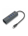 i-tec USB-C Metal 3-portowy HUB z adapterem Gigabit Ethernet - nr 23