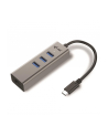 i-tec USB-C Metal 3-portowy HUB z adapterem Gigabit Ethernet - nr 2