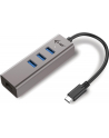 i-tec USB-C Metal 3-portowy HUB z adapterem Gigabit Ethernet - nr 36