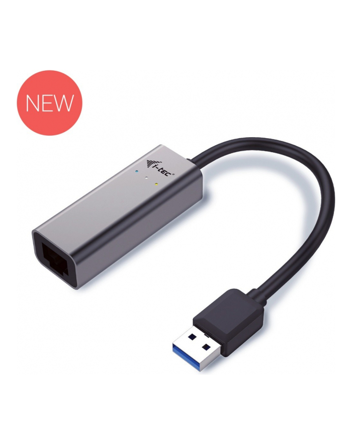 USB 3.0 adapter Metal Gigabit Ethernet, 1x USB 3.0 do RJ45 10/100/1000 Mbps główny