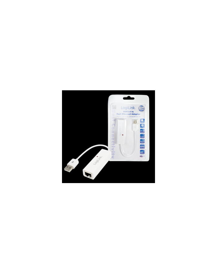 LOGILINK - Adapter Fast Ethernet USB 2.0 do RJ45 główny