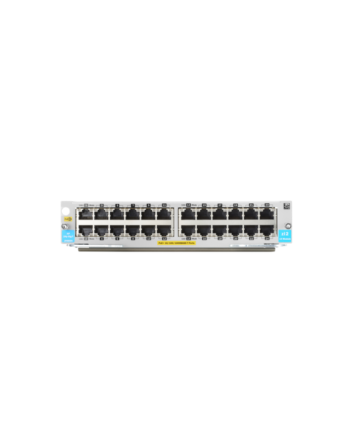 Hewlett Packard Enterprise ARUBA 24p 1000BASE-T PoE+ v3 zl2 Module J9986A główny