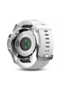 MIO Garmin GPS zegarek sportowy fenix5S srebrny, biały pasek - nr 12