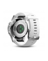 MIO Garmin GPS zegarek sportowy fenix5S srebrny, biały pasek - nr 19