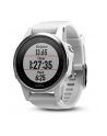 MIO Garmin GPS zegarek sportowy fenix5S srebrny, biały pasek - nr 21