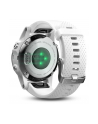 MIO Garmin GPS zegarek sportowy fenix5S srebrny, biały pasek - nr 22