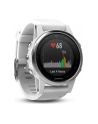 MIO Garmin GPS zegarek sportowy fenix5S srebrny, biały pasek - nr 36