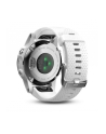 MIO Garmin GPS zegarek sportowy fenix5S srebrny, biały pasek - nr 47