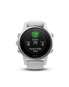 MIO Garmin GPS zegarek sportowy fenix5S srebrny, biały pasek - nr 9