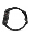 MIO Garmin GPS zegarek sportowy fenix5x Sapphire Gray Optic, czarny pasek - nr 12