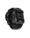 MIO Garmin GPS zegarek sportowy fenix5x Sapphire Gray Optic, czarny pasek - nr 26