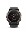 MIO Garmin GPS zegarek sportowy fenix5x Sapphire Gray Optic, czarny pasek - nr 27