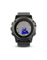 MIO Garmin GPS zegarek sportowy fenix5x Sapphire Gray Optic, czarny pasek - nr 8