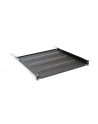 ASSMANN Półka do szaf 450mm 19' 483x450mm 1U czarna z regulacją i podporą - nr 1