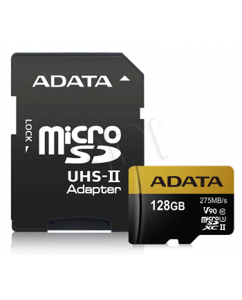 Adata microSDXC 128GB Class 10 read/write 275/155MBps