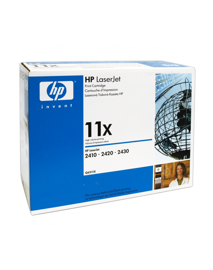 Hewlett-Packard HP Toner Czarny HP11X=Q6511X  12000 str. główny
