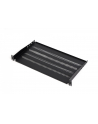 ASSMANN Półka do szaf 250mm 19' 483x250mm 1U czarna z regulacją i podporą - nr 9
