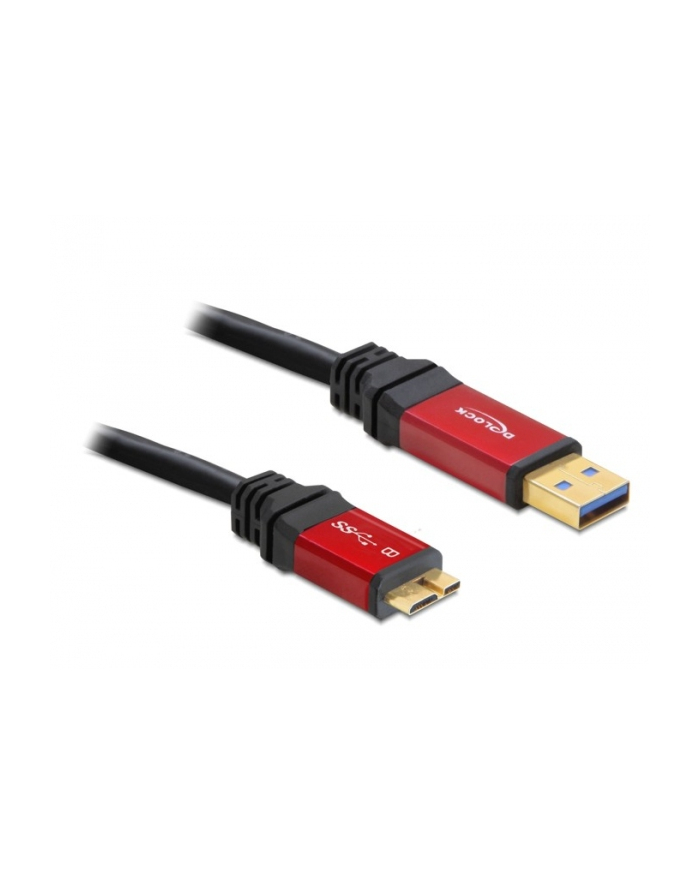 Delock Kabel USB 3.0-A > micro-B męskie / męskie 3m Premium główny