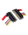 Delock Przewód przedłużający SATA 6 Gb/s 22-pin > SATA 22-pin (5V+12V) 10cm - nr 18